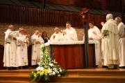 Celebración de promesas temporales y admisiones en la Fraternidad Laical de Santo Domingo de Vitoria-Gasteiz.