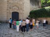 Explicación de la fachada del convento de Santa Cruz la Real
