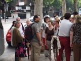 Momentos antes de la salida desde la Basílica de Atocha