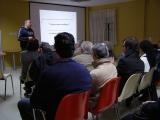 Fray Antonio Rodríguez, OP durante su charla