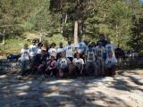 Foto de grupo en el Puente del Descalzo