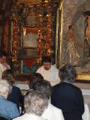 Celebración de la Eucaristía en la cueva de Santo Domingo